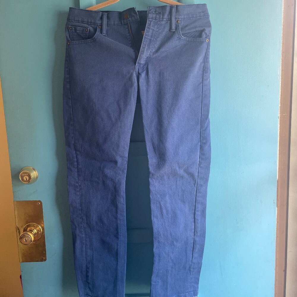 Bright Blue Levi 's Mens 513 Denim Jeans